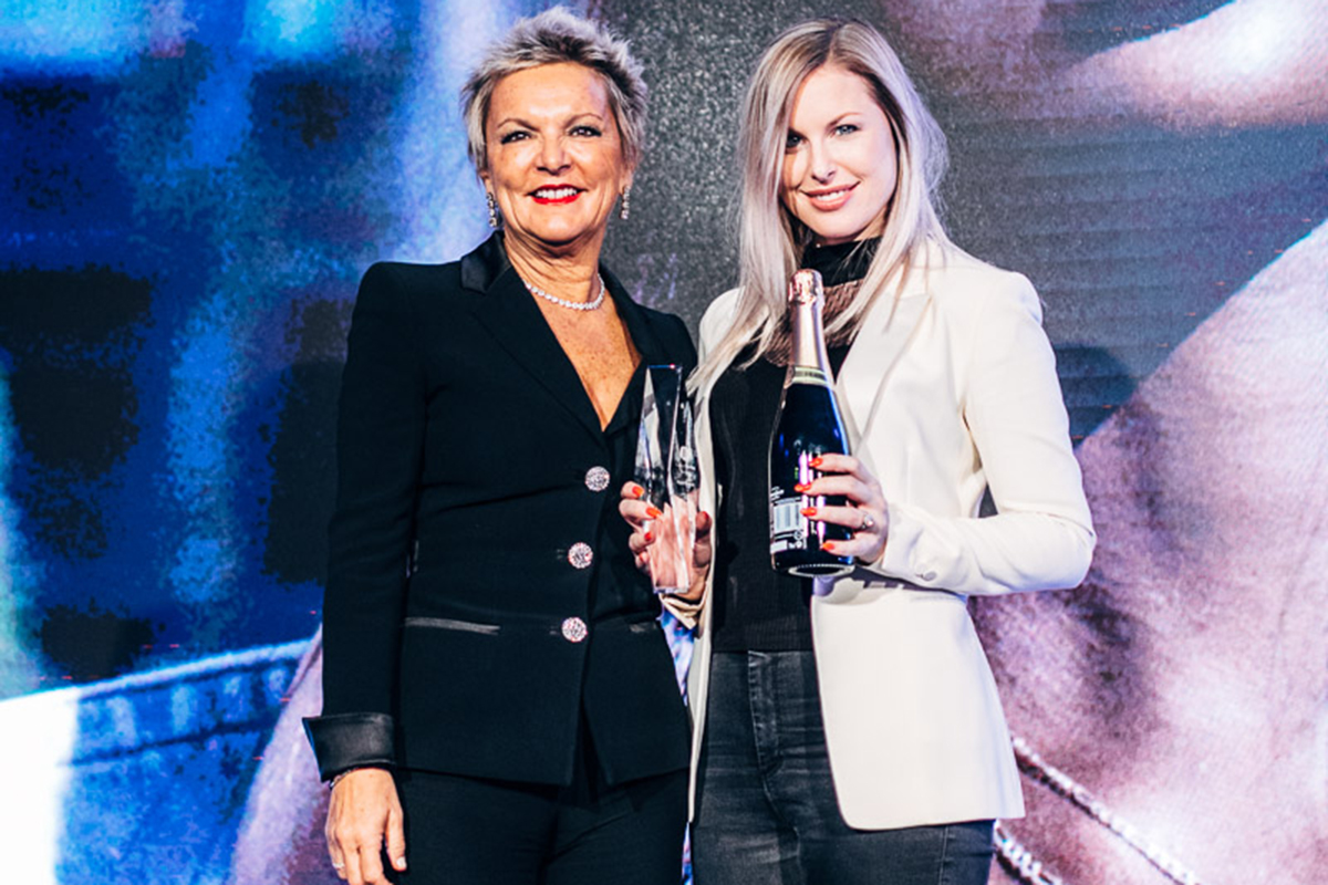 4_INNOVATION IN BEAUTY (sponsored by Lucia Magnani) Awarded to FENTY Beauty: received by Laura Thornton, Marketing Manager, Kendo Brands