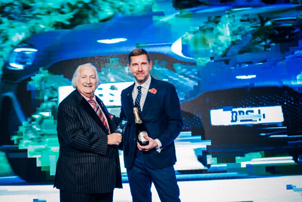 2_THE LUXURY BRIEFING AWARD FOR LUXURY BRAND OF THE YEAR Awarded to Aston Martin Lagonda Ltd.: received by Simon Sproule, Vice President & Chief Marketing Officer, Aston Martin Lagonda Ltd.