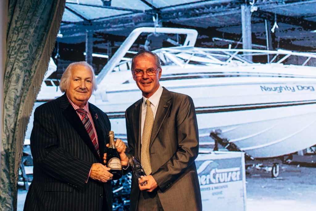 3_THE LUXURY BRIEFING AWARD FOR OUTSTANDING ACHIEVEMENT Awarded to brothers, John and Robert Braithwaite, founders of Sunseeker International: received by John Braithwaite