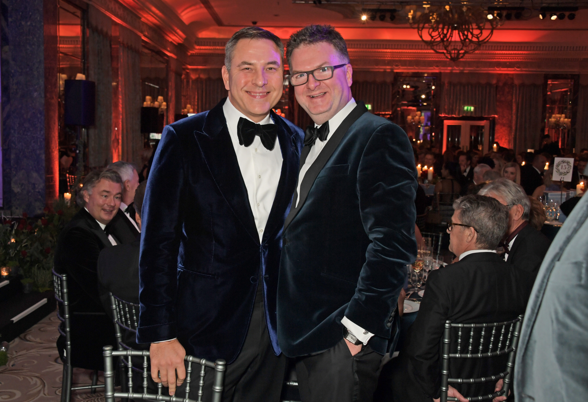 David Walliams and Ewan Venters at the Walpole British Luxury Awards