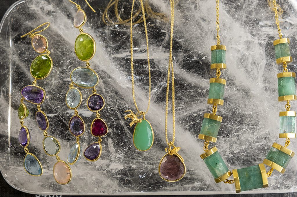 Precious jewels from GFG at The Maiyet Collective pop-up at Bicester Village
